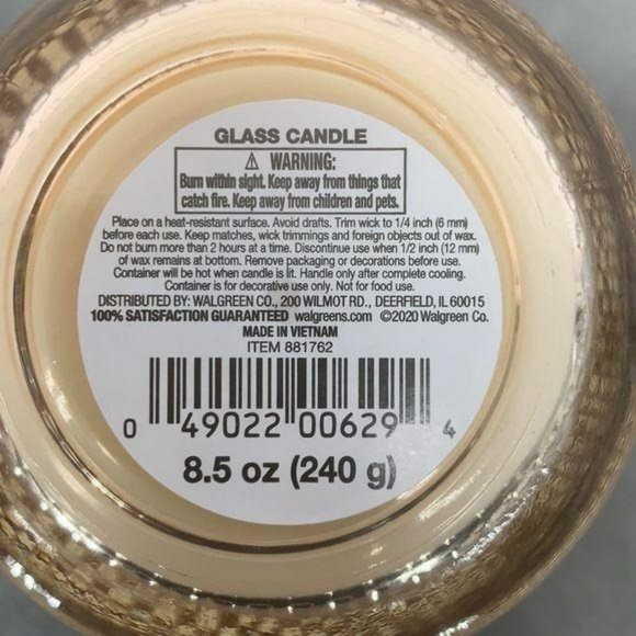 L’Amour Rosewood Vanilla Soy Blend Glass C… - Picture 3 of 6